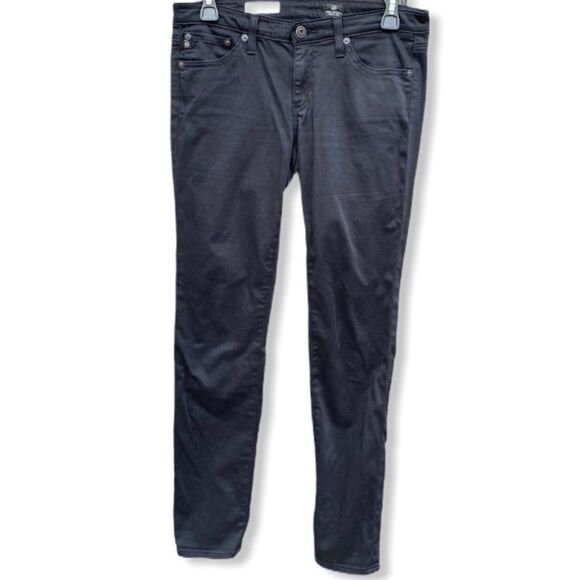 AG The Stilt Cigarette Jean Black‎ - Picture 1 of 9